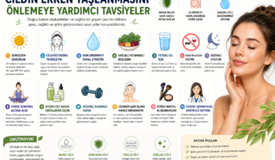 Cildin Erken Yaşlanmasını Önlemeye Yardımcı Tavsiyeler