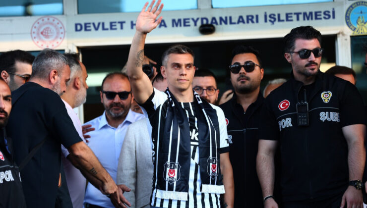 Beşiktaş’ın yeni transferi Trossard, İstanbul’a geldi